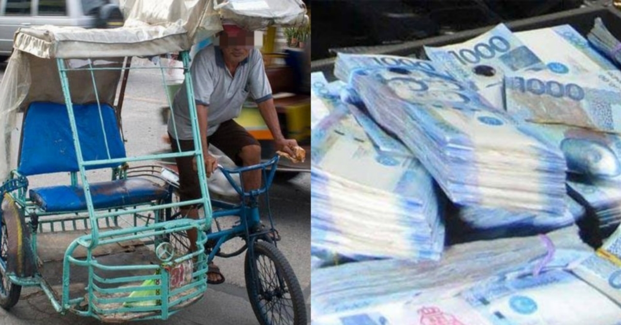 Isang Bag na Itim ang Naiwan sa Pedicab at Puno Ito ng Pera; Ano Kaya ang Gagawin Niya Rito?