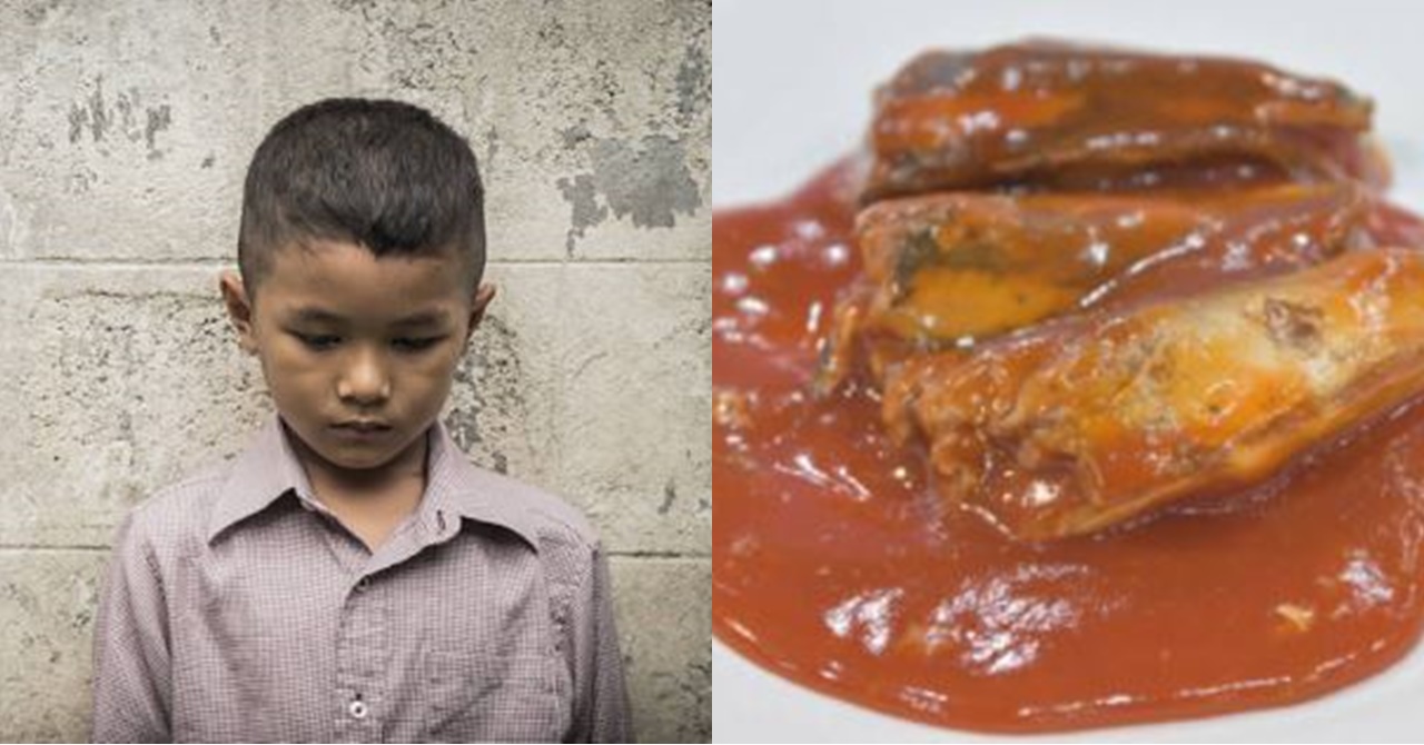 Halos Isumpa ng Bata na Palaging Sardinas ang Baon niya sa Eskwela; May Hatid Pala Itong Suwerte
