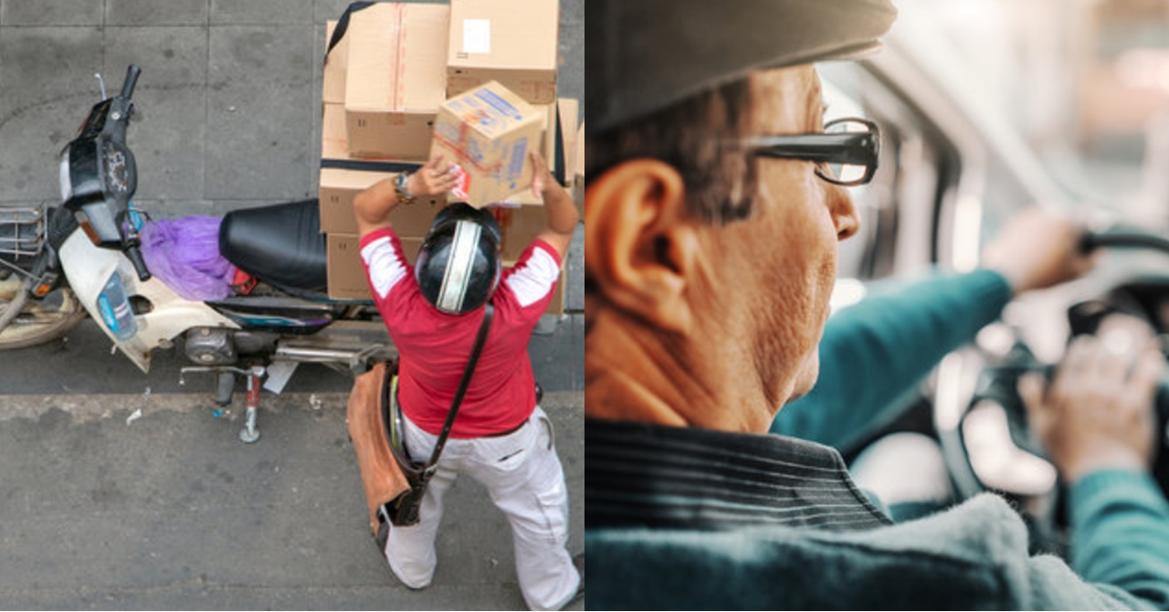 Buo na ang Loob ng Isang Delivery Man na Kumapit sa Patalim; Hindi Niya Maisasakatuparan ang Plano dahil sa Isang Pangyayari