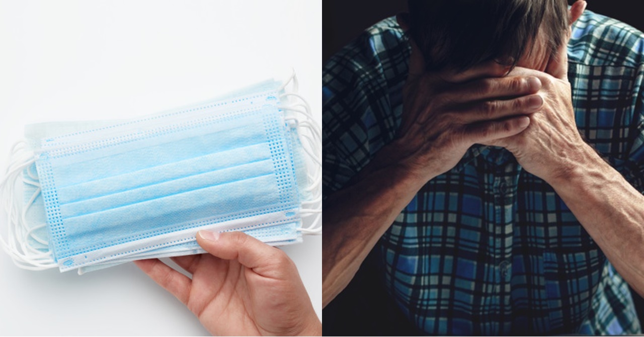 Nahuli ng Sundalo ang Matandang Walang Face Mask na Pagala-gala sa Kalsada; Nakaaantig Pala ang Kwento Nito
