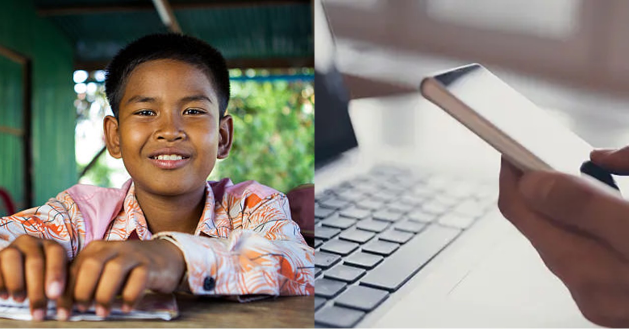 Nakikigamit Lamang ng Cellphone ang Batang Ito sa Kaniyang Kalaro; Kailan Kaya Siya Magkakaroon ng Sarili Niya?