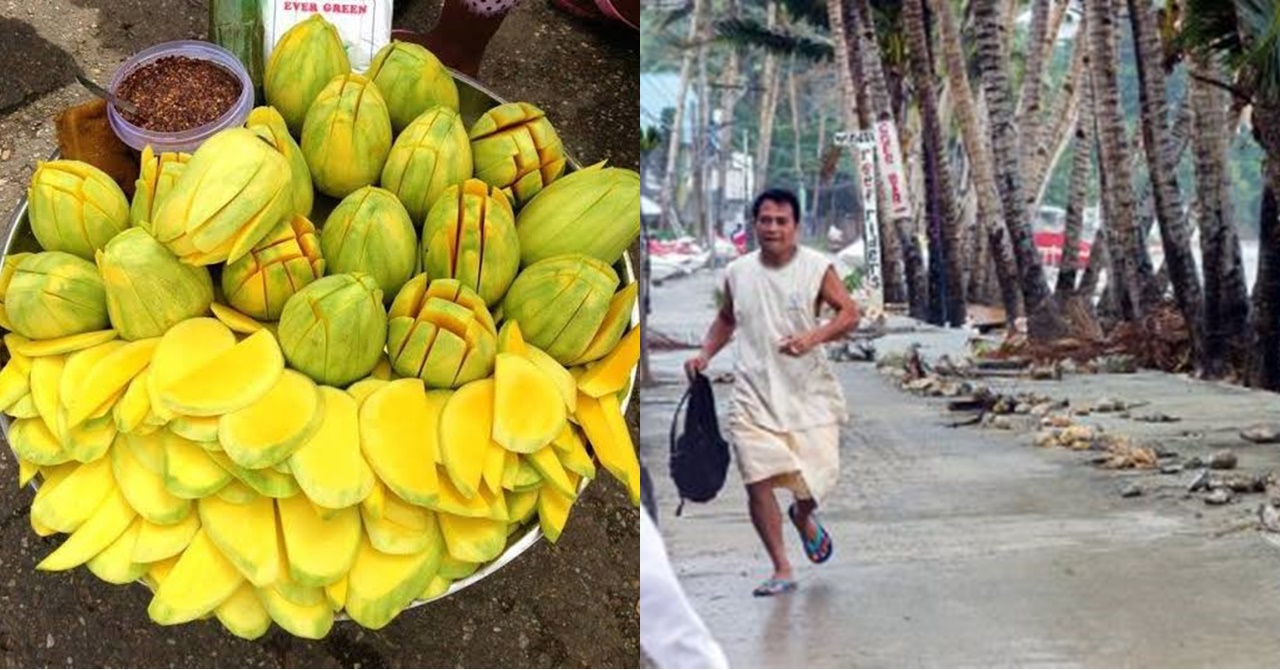 Tumilapon sa Lupa ang Lahat ng mga Panindang Mangga ng Mamá; Dito Napatunayan na May Kabutihan pa sa Puso ng Iilan