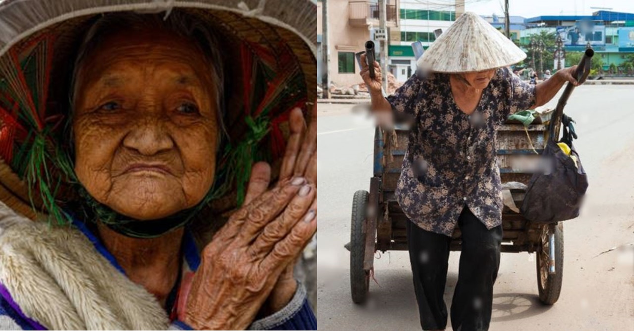 Hinuli ng mga Pulis ang Matandang Nagtitinda sa Bangketa; Magugulat Sila sa Laman ng Kariton Nito