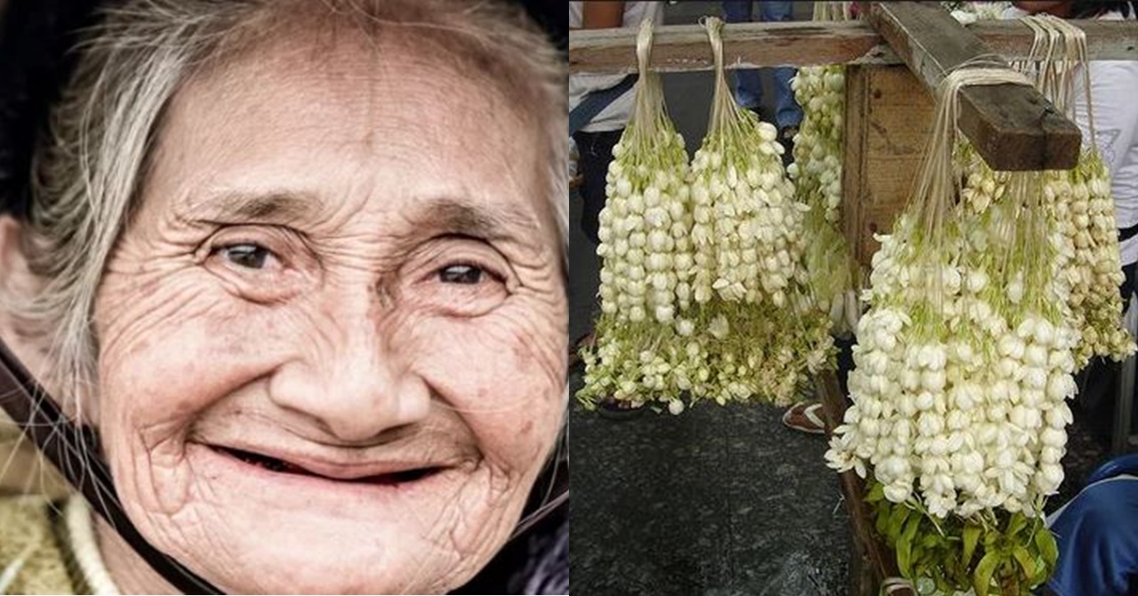 Tinulungan ng Ginang ang Matandang Nagtitinda rin ng Sampaguita; Isang Pabor ang Magbabago naman ng Kaniyang Buhay